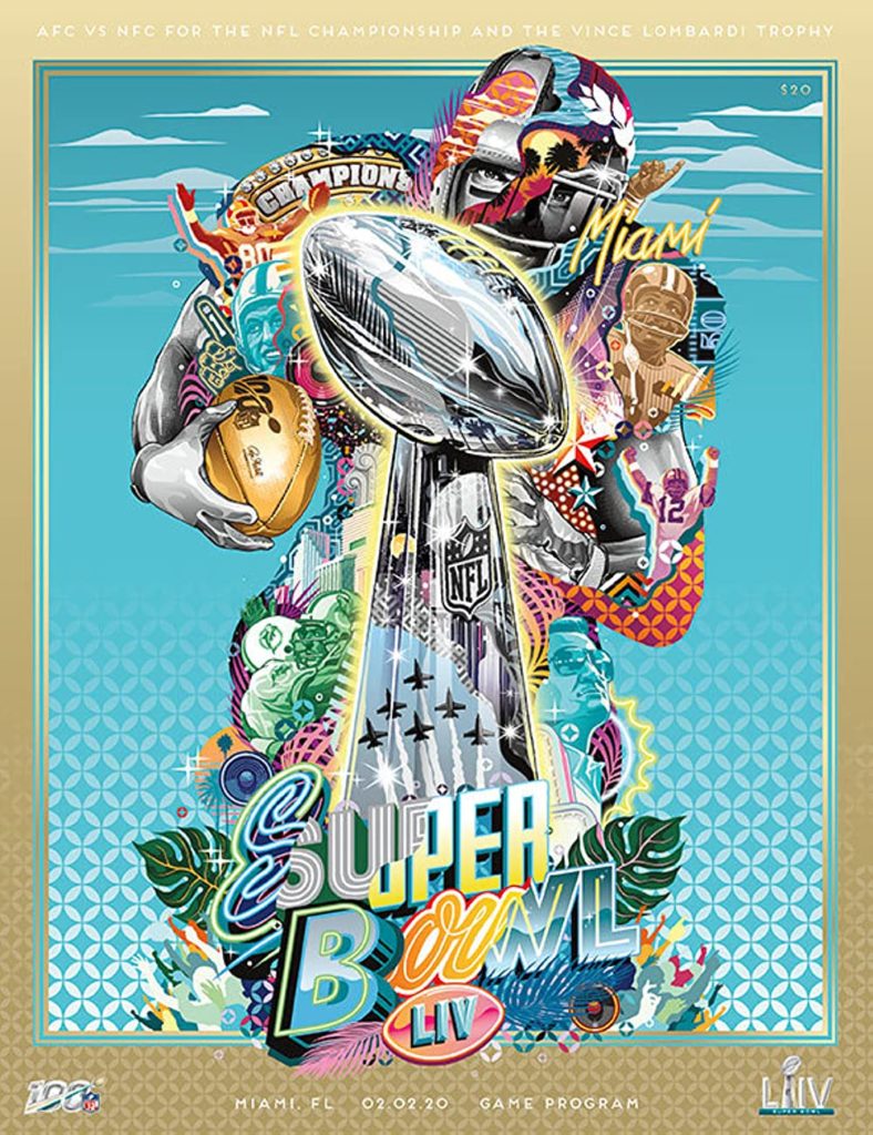 Superbowl 2020 Tv Poster